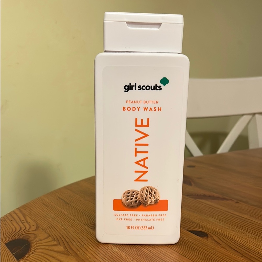 Native x Girl Scouts Peanut Butter Cookie Body Wash!!